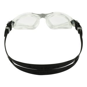 Aquasphere Kayenne - Clear Lens - Transparent/Silver/Petrol Swim Goggles - Image 4