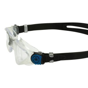 Aquasphere Kayenne - Clear Lens - Transparent/Silver/Petrol Swim Goggles - Image 5