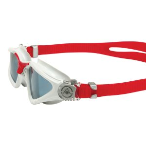 Aquasphere Kayenne - Smoke Lens - Grey/Red Swim Goggles - Image 5