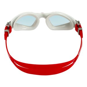 Aquasphere Kayenne - Iridescent Mirrored Lens - Grey/Red Swim Goggles - Image 4