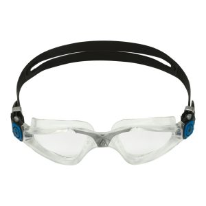 Aquasphere Kayenne - Clear Lens - Transparent/Silver/Petrol Swim Goggles