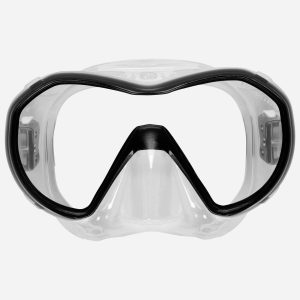 Aqualung Plazma Scuba Mask - Transparent/Black