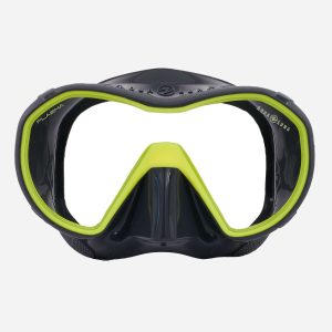 Aqualung Plazma Scuba Mask - Yellow/Asphalt