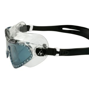 Aquasphere Vista XP – Smoke Lens – Transparent Black Swim Mask ()