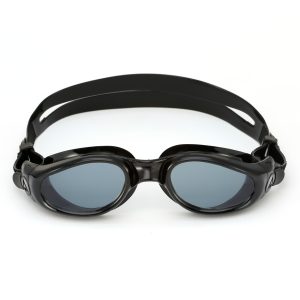 Aquasphere Kaiman - Smoke Lens - Black/Black Swim Goggles - Image 1