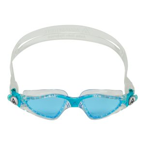 Aquasphere Kayenne Junior - Blue Tinted Lens - Transparent/Aqua Swim Goggles