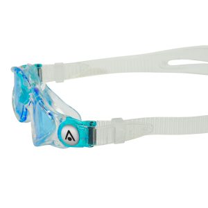 Aquasphere Kayenne Junior - Blue Tinted Lens - Transparent/Aqua Swim Goggles - Image 5