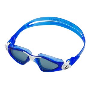 Aquasphere Kayenne Junior - Smoke Lens - Blue/White Swim Goggles - Image 3