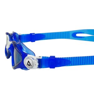 Aquasphere Kayenne Junior - Smoke Lens - Blue/White Swim Goggles - Image 5