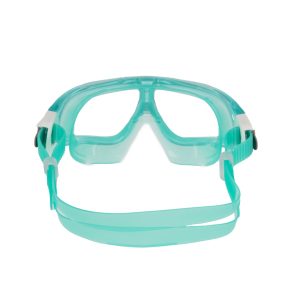 Aquasphere Seal 2.0 - Clear Lens - Tinted Green Swim Mask - Image 4