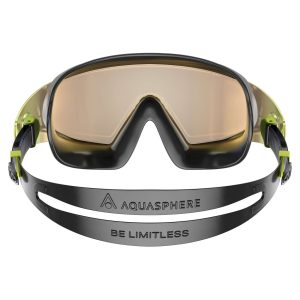 Aquasphere DEFY. Ultra - Blue Titanium Mirrored Lens - Swim Mask - Image 4