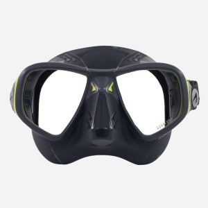 Aqualung Micromask X Freediving Mask - Yellow/Asphalt