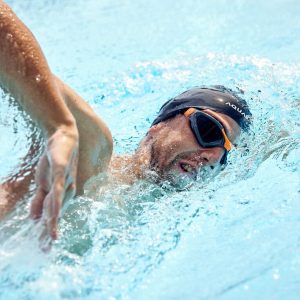 Aquasphere Kayenne - Brown Polarized Lens - Grey/Orange Swim Goggles - Image 6