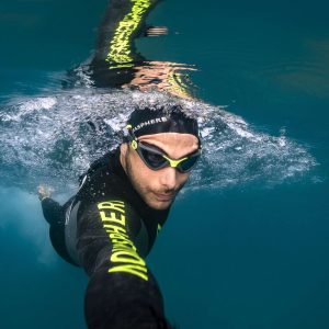 Aquasphere Kayenne - Photochromatic Lens - Grey/Green Swim Goggles - Image 6