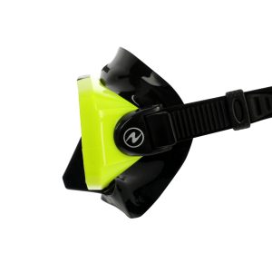 Aqualung Look Scuba Mask - Black/Yellow - Image 4