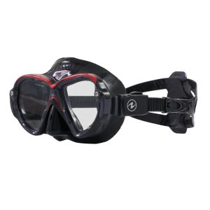 Aqualung Reveal Ultrafit Scuba Mask - Black/Red - Image 3