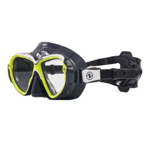 Aqualung Reveal Ultrafit Scuba Mask - Yellow/Asphalt - Image 3