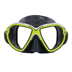 Aqualung Reveal Ultrafit Scuba Mask - Yellow/Asphalt