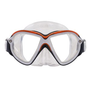 Aqualung Reveal Ultrafit Scuba Mask - Orange/Clear