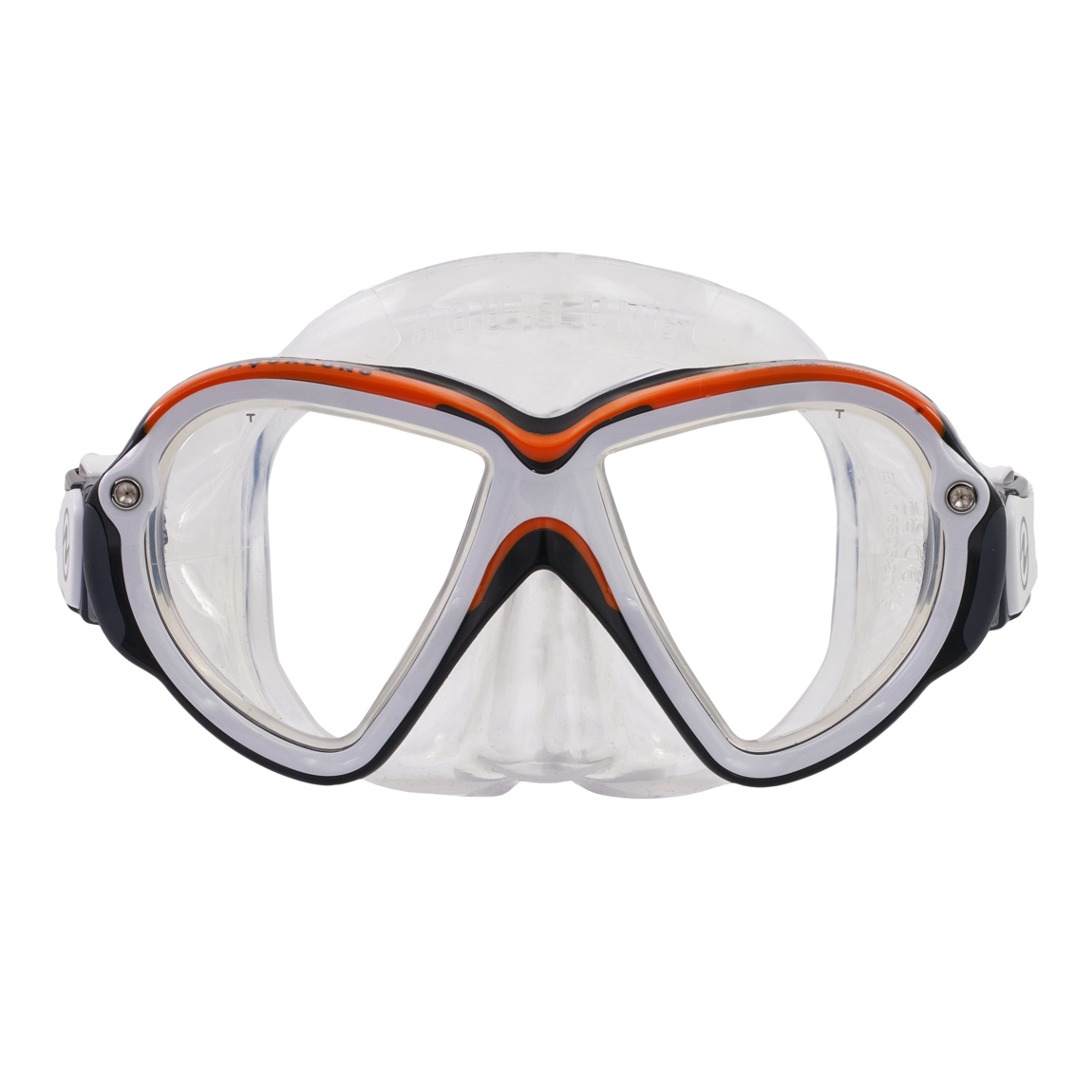 MS5350809M_REVEAL UltraFit Orange – white – Clear sil_02_front