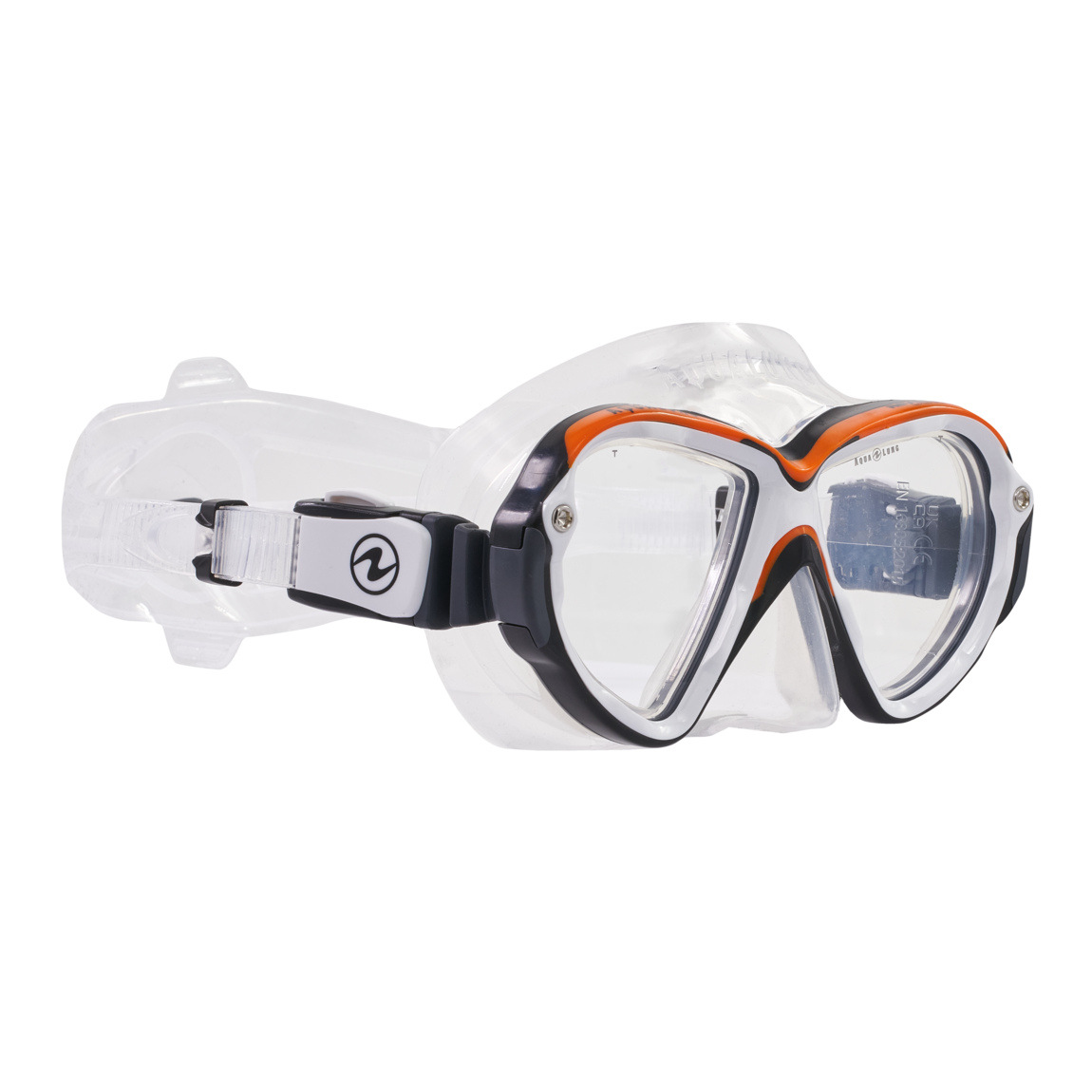 MS5350809M_REVEAL UltraFit Orange – white – Clear sil_03_left