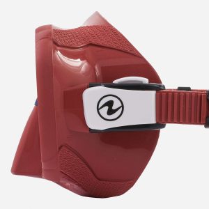 Aqualung Plazma Scuba Mask - Brick/Navy - Image 4