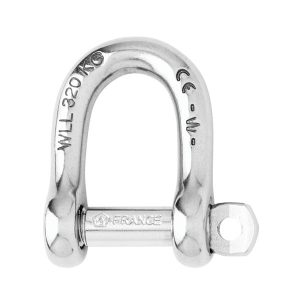 Wichard Self-Locking D Shackle - Dia 12 mm - Image 1