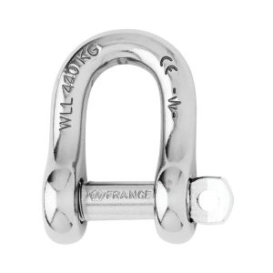 Wichard Captive Pin D Shackle - Dia 6 mm - Image 1