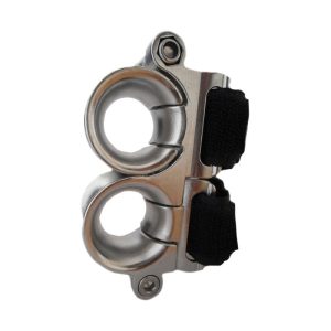 Wichard Double Fairlead - For 25 mm Dia Stanchion - With Webbing