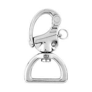 Wichard HR Snap Shackle with Webbing Swivel - Length: 80 mm