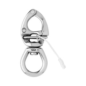 Wichard HR Quick Release Snap Shackle - With Large Bail - Length: 120 mm - Image 1