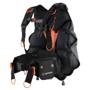 Apeks Exotec Orange Scuba BCD - Image 3