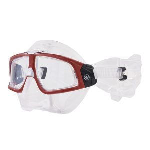Aqualung Sphera X - Clear Lens - Brick Freediving Mask - Image 3