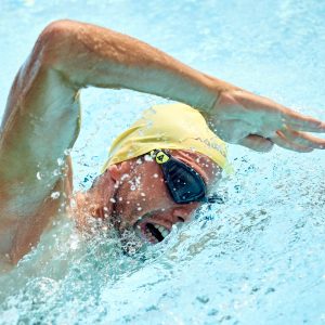 Aquasphere Kayenne Pro - Photochromatic Lens - Grey/Yellow Swim Tri Goggles - Image 6