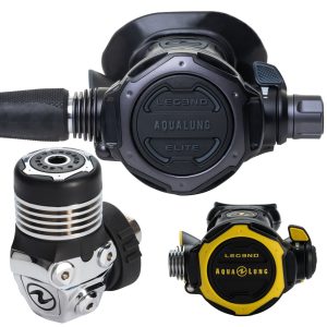 Aqualung LEG3ND Elite Black Edition - Din 300Bar Dive Regulator Pack