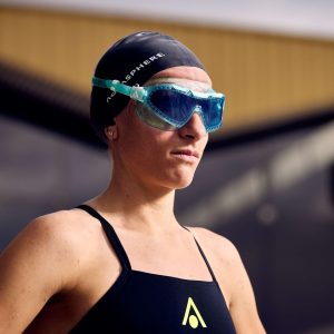 Aquasphere Vista XP - Smoke Lens - Tinted Green Swim Mask - Image 5