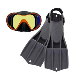 Apeks VX1 UV RK3 Tech Diving Set - Grey Orange