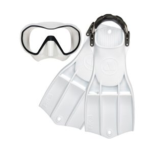 Apeks VX1 RK3 Tech Diving Set - White