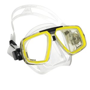 Aqualung Look Scuba Mask - Yellow