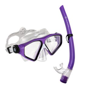 U.S. Divers Tiki - Adult Snorkeling Combo - Purple