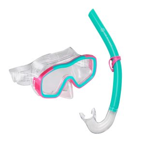 U.S. Divers Tiki - Junior Snorkeling Combo - Pink/Teal