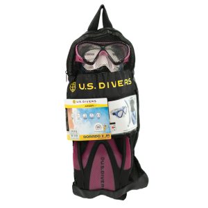 U.S. Divers Dorado II - Junior Snorkeling Set - Pink/Black - Image 6