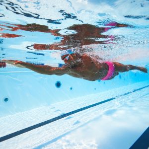 Aquasphere Fastlane Pink Titanium Mirrored Swimming Goggles - Image 6