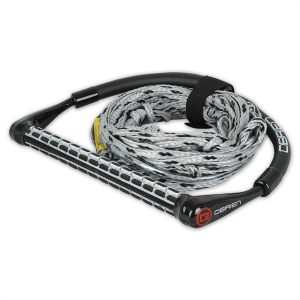 O'Brien 4-Section Poly-E Wakeboard Rope & Handle Combo Black - Image 1