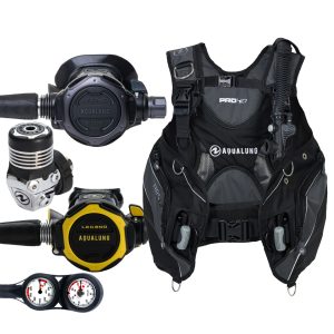 LEG3ND Elite Black | Pro HD Men - Scuba Hardgear Set