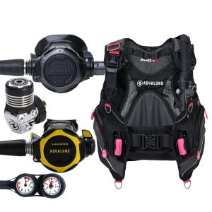 LEG3ND Elite Black | Pro HD Women - Scuba Hardgear Set