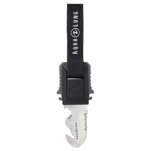 Aqualung Squeeze Lock Dive Knife Micro Blunt Tip 10cm